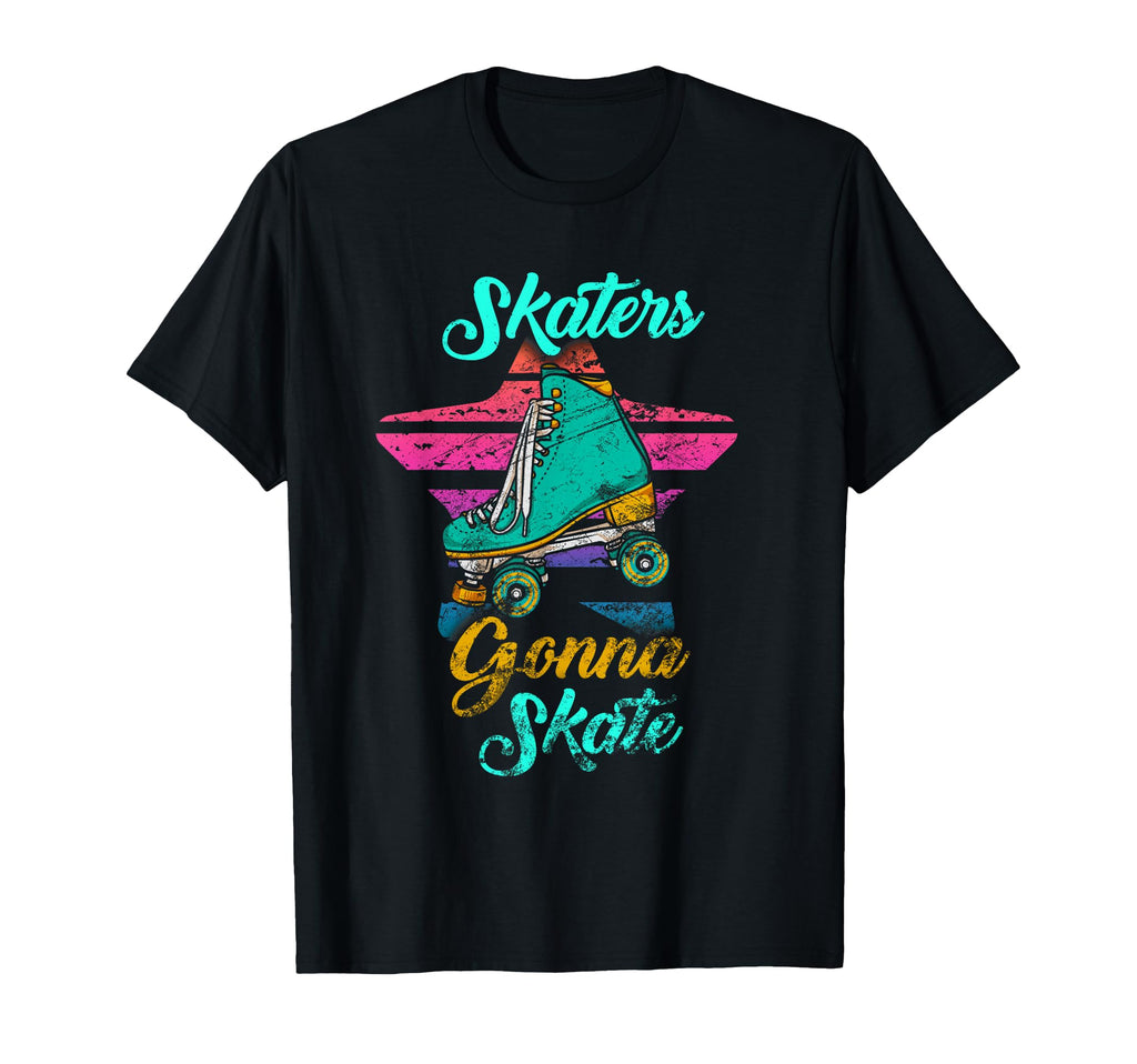 Skaters Gonna Skate Boots Star Funny T-Shirt - Streetwear Style Unisex - T-Shirt, Sweatshirt, Hoodie
