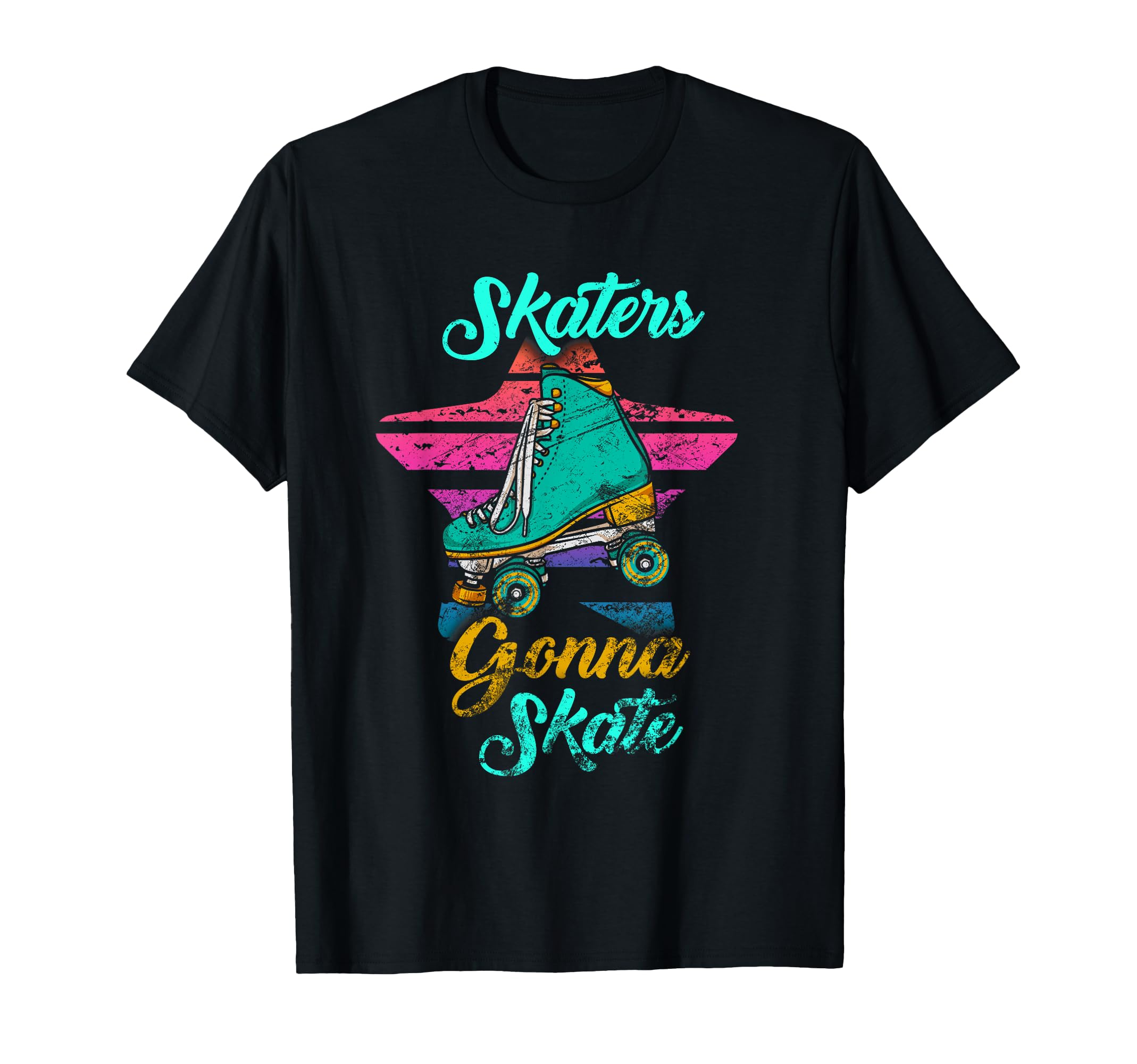 Skaters Gonna Skate Boots Star Funny T-Shirt - Streetwear Style Unisex - T-Shirt, Sweatshirt, Hoodie