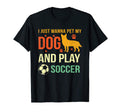 Soccer Player Red Blue Heeler Gift T-Shirt - Unique Graphic Men Women - T-Shirt, Sweatshirt, Hoodie