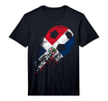 Dominican Republic Soccer Flag Pride T-Shirt - Custom Art Print Men Women - T-Shirt, Sweatshirt, Hoodie