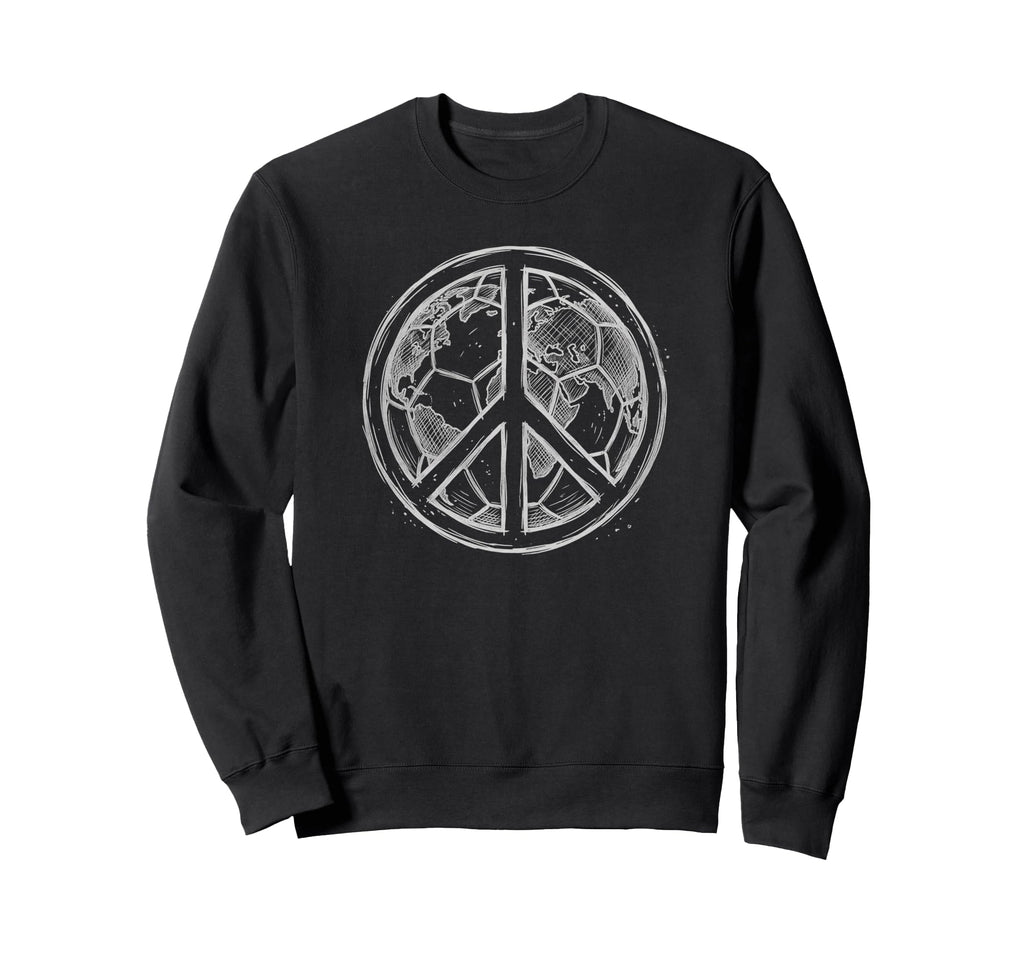Soccer World Peace Is My Goal Sweatshirt - Casual Everyday Wear Unisex - T-Shirt, Sweatshirt, Hoodie