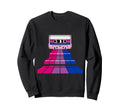 Bisexual Bi Pride Cassette Mixtape Sweatshirt - Aesthetic Graphic Men Women - T-Shirt, Sweatshirt, Hoodie
