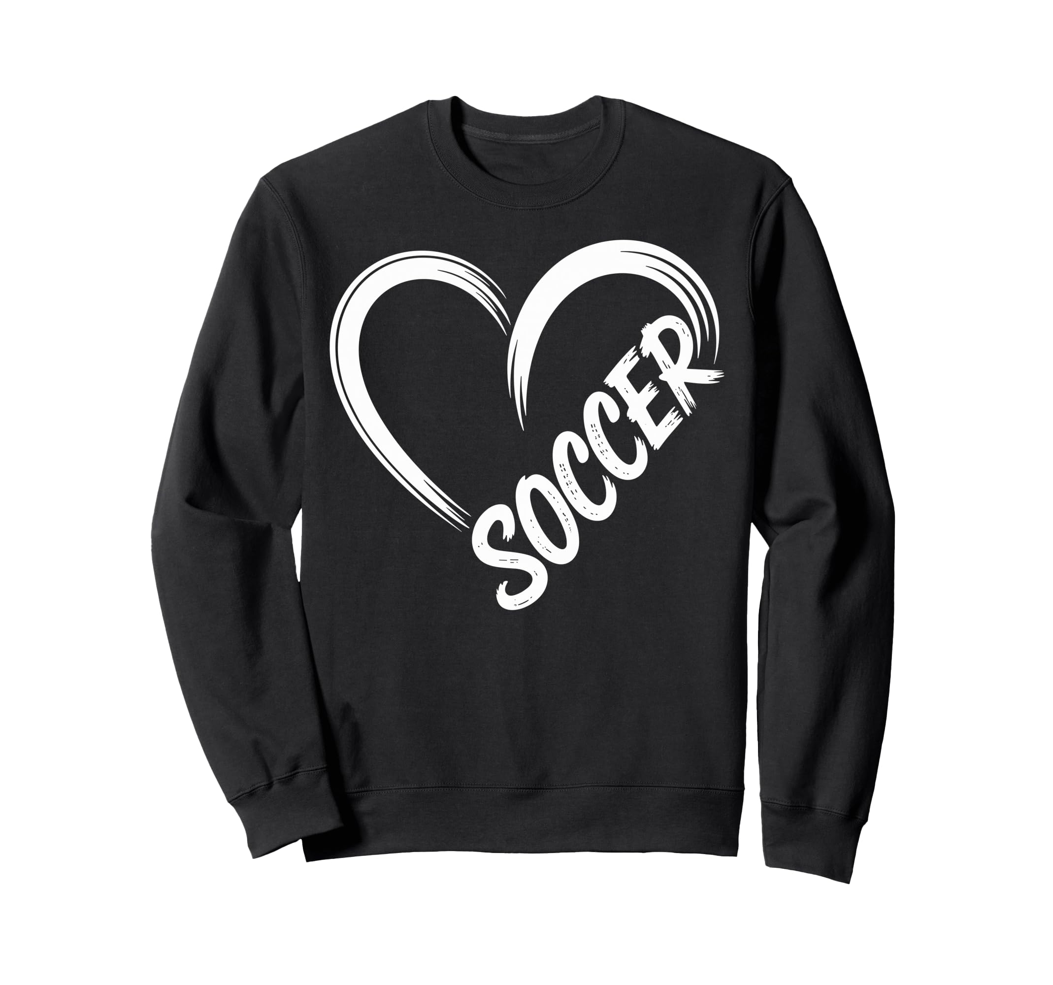 Funny Soccer Heart Soccer Player Sweatshirt - Unique Graphic Unisex - T-Shirt, Sweatshirt, Hoodie
