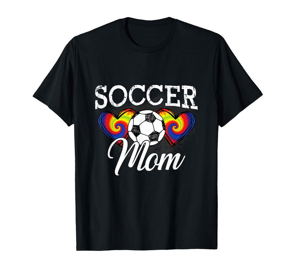 Soccer Mom Mother Tie Dye Soccer Mom T-Shirt - Minimalist Print for Adults - T-Shirt, Sweatshirt, Hoodie