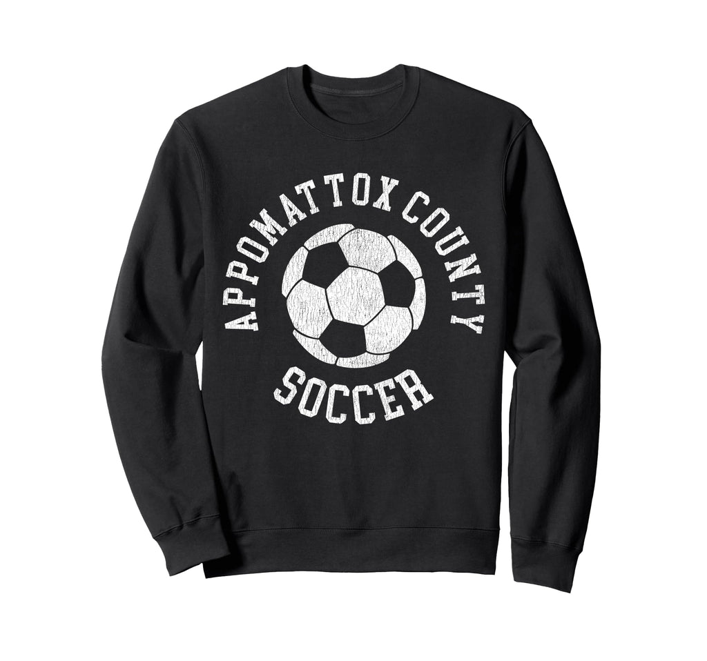 Appomattox County Soccer Distressed 90S Sweatshirt - Graphic Print Unisex - T-Shirt, Sweatshirt, Hoodie