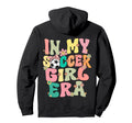My Soccer Era Groovy Soccer Soccer Hoodie - Fun Novelty Design for Adults - T-Shirt, Sweatshirt, Hoodie
