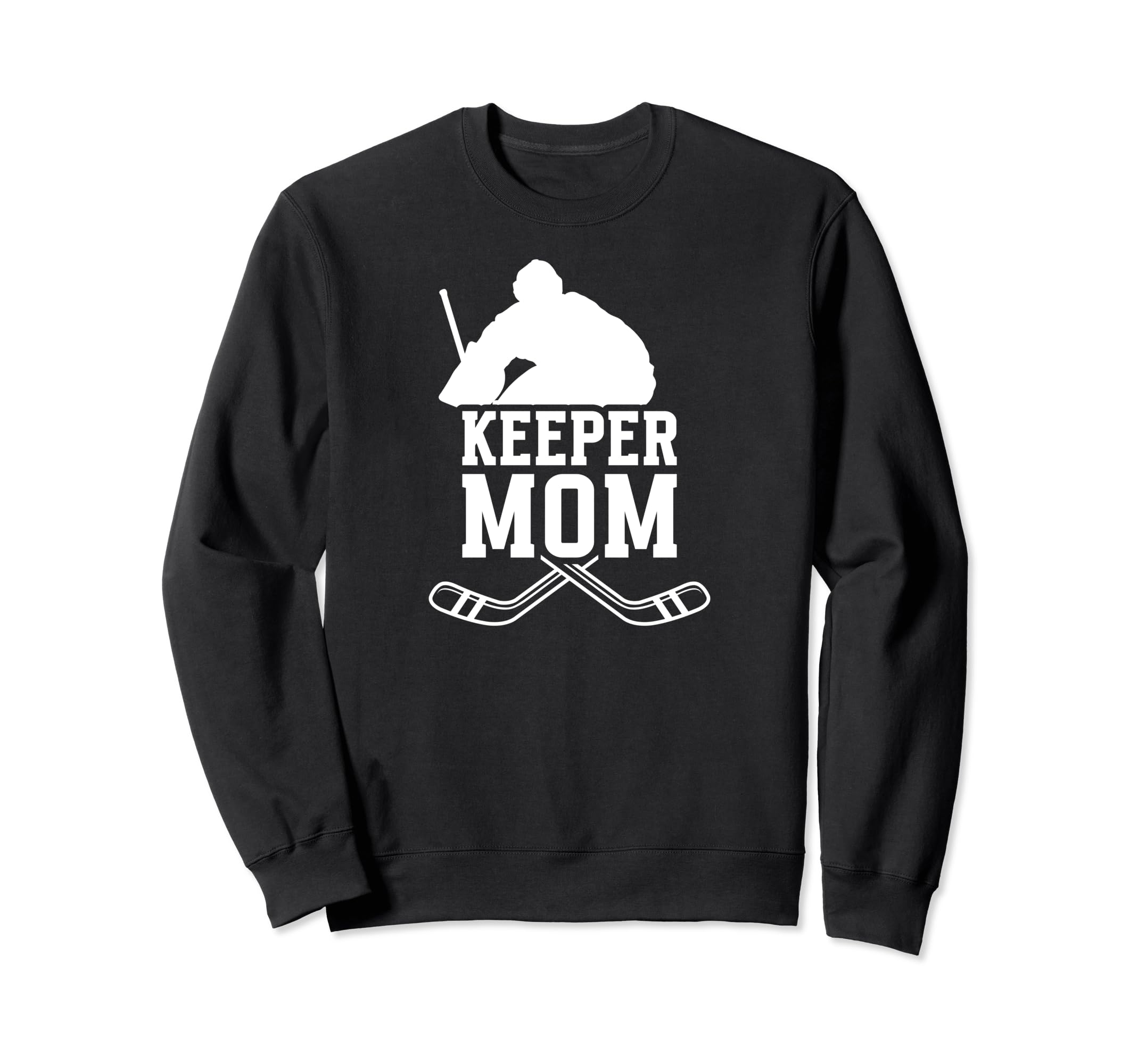 Ice Hockey Keeper Mom Ice Hockey Sweatshirt - Custom Art Print Unisex - T-Shirt, Sweatshirt, Hoodie