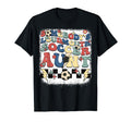 Somebody Loudmouth Aunt Soccer Cheering T-Shirt - Unique Graphic Men Women - T-Shirt, Sweatshirt, Hoodie