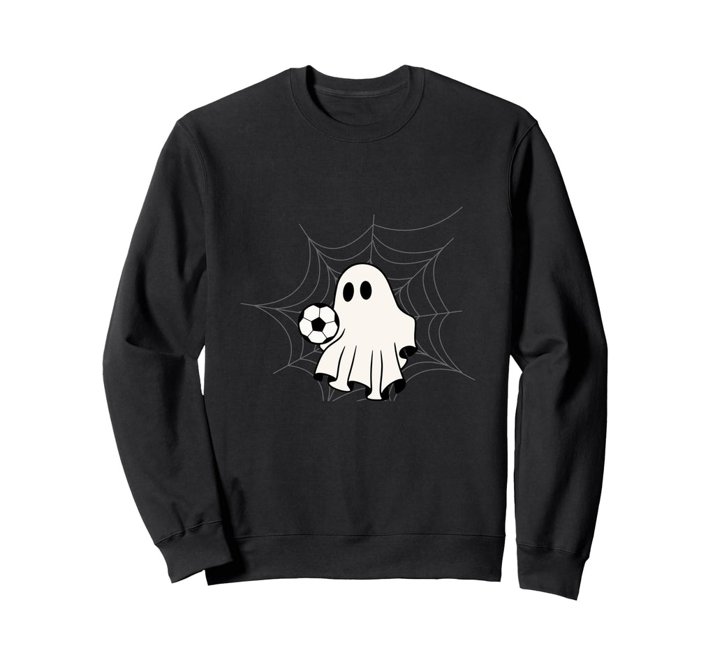 Ghost Playing Soccer Soccer Team Sweatshirt - Trendy Graphic Men Women - T-Shirt, Sweatshirt, Hoodie