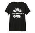 Mens Soccer Assistant Coach Soccer T-Shirt - Novelty Apparel for Adults - T-Shirt, Sweatshirt, Hoodie