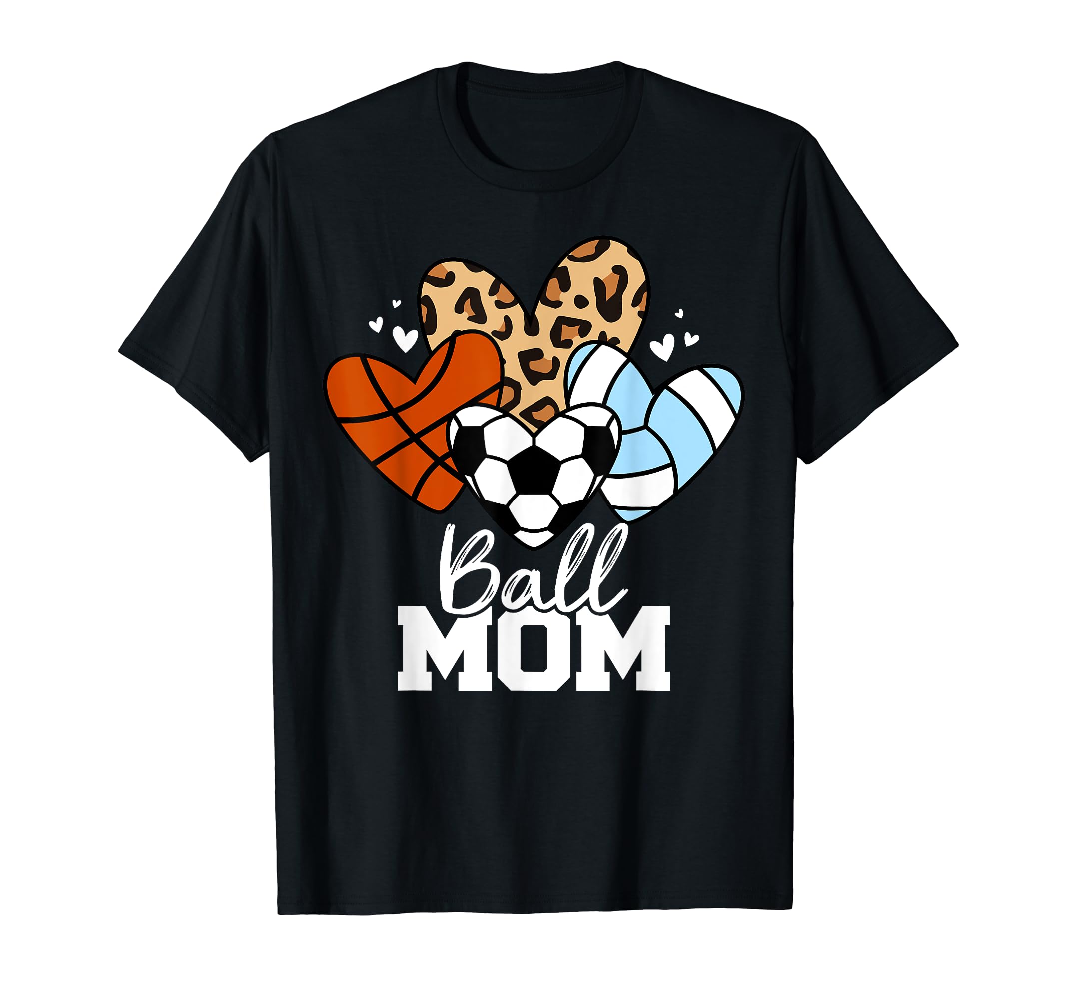 Ball Mom Funny Volleyball Soccer T-Shirt - Minimalist Print Unisex - T-Shirt, Sweatshirt, Hoodie