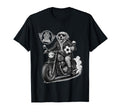 Golden Retriever Motorbike Love Footbal T-Shirt - Trendy Graphic Unisex - T-Shirt, Sweatshirt, Hoodie