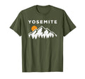 Yosemite California Womens Mens T-Shirt - Minimalist Print for Adults - T-Shirt, Sweatshirt, Hoodie