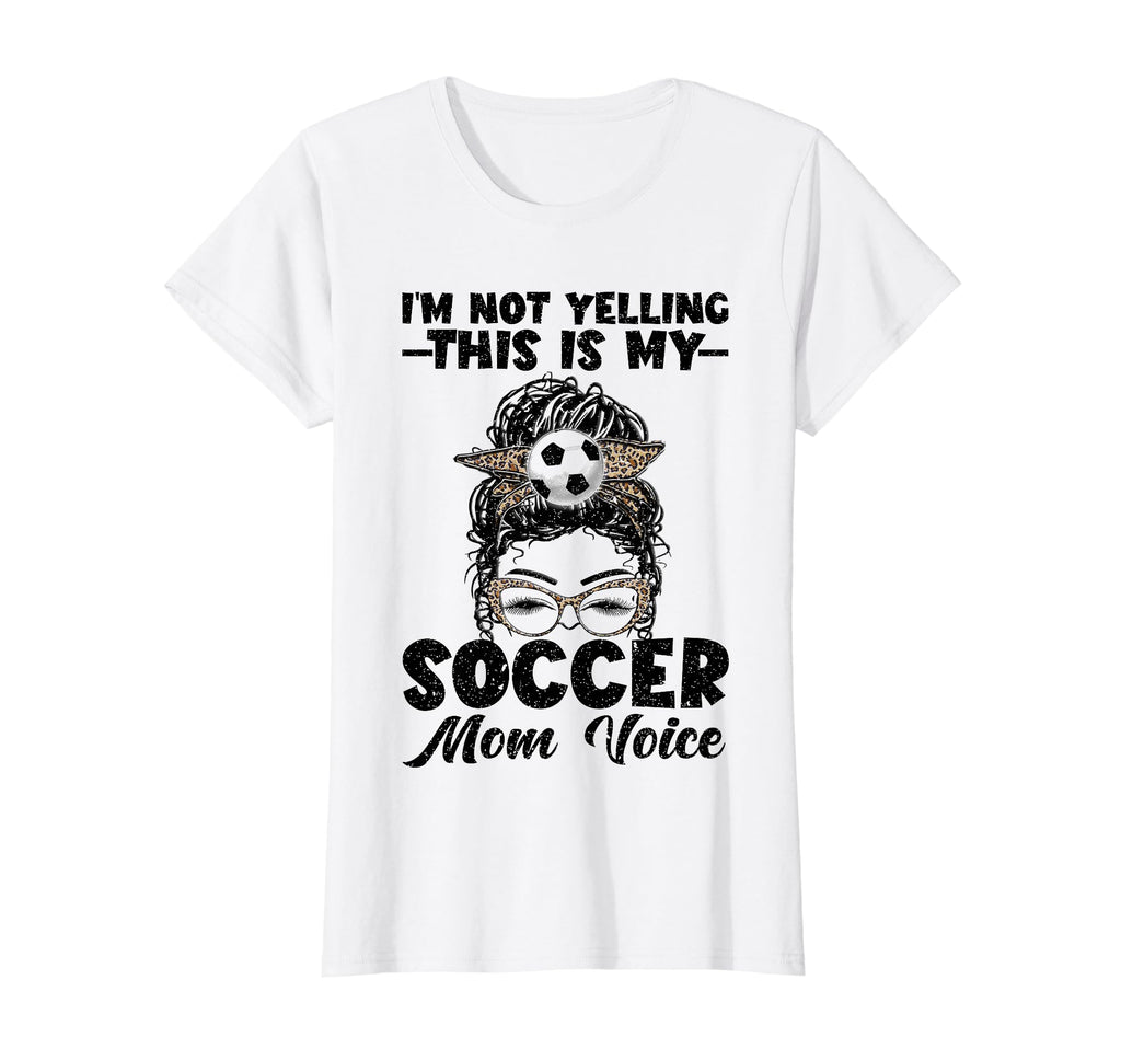 This Is My Soccer Mom Voice Mothers Day T-Shirt - Custom Art Print Unisex - T-Shirt, Sweatshirt, Hoodie