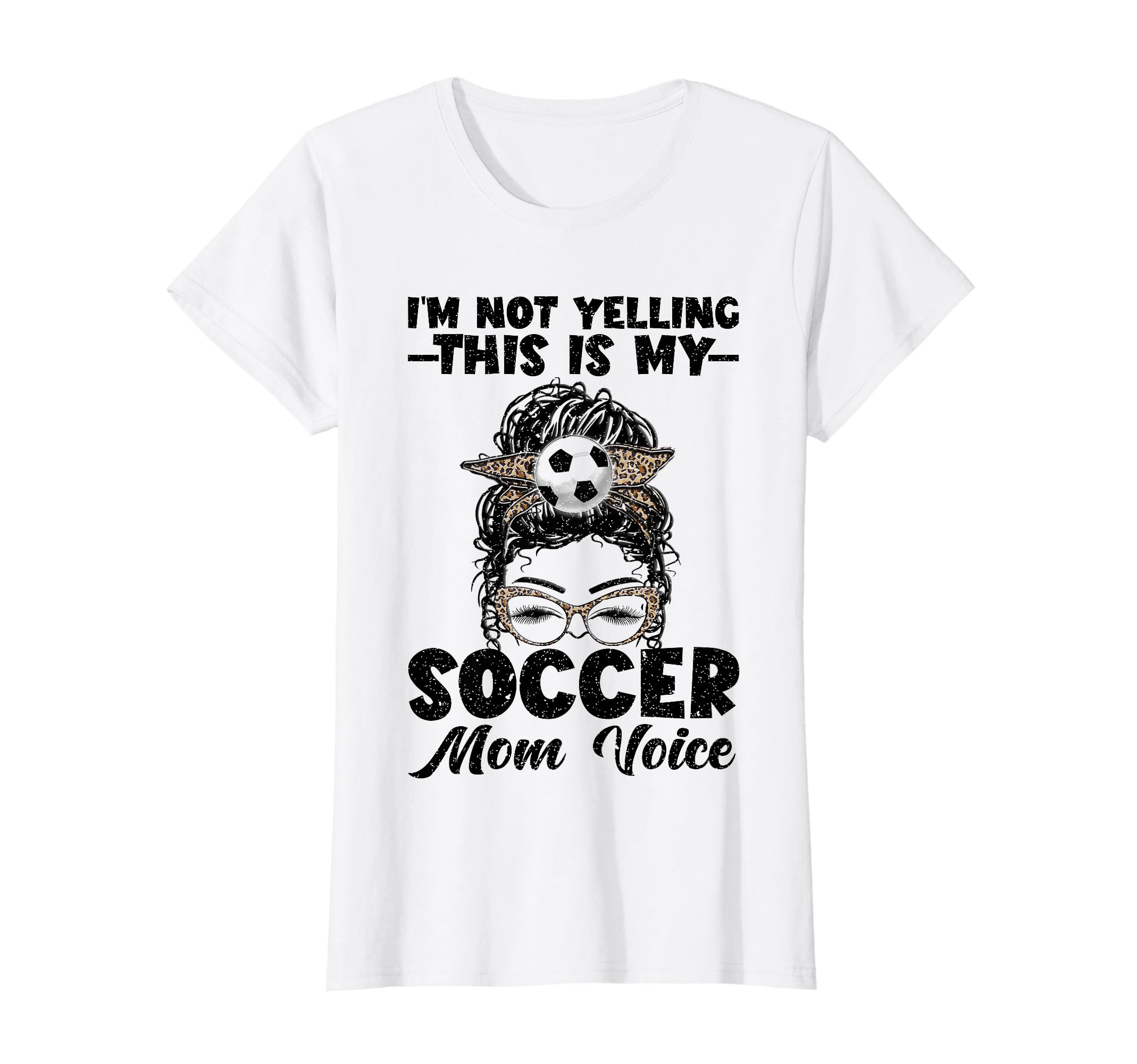 This Is My Soccer Mom Voice Mothers Day T-Shirt - Custom Art Print Unisex - T-Shirt, Sweatshirt, Hoodie