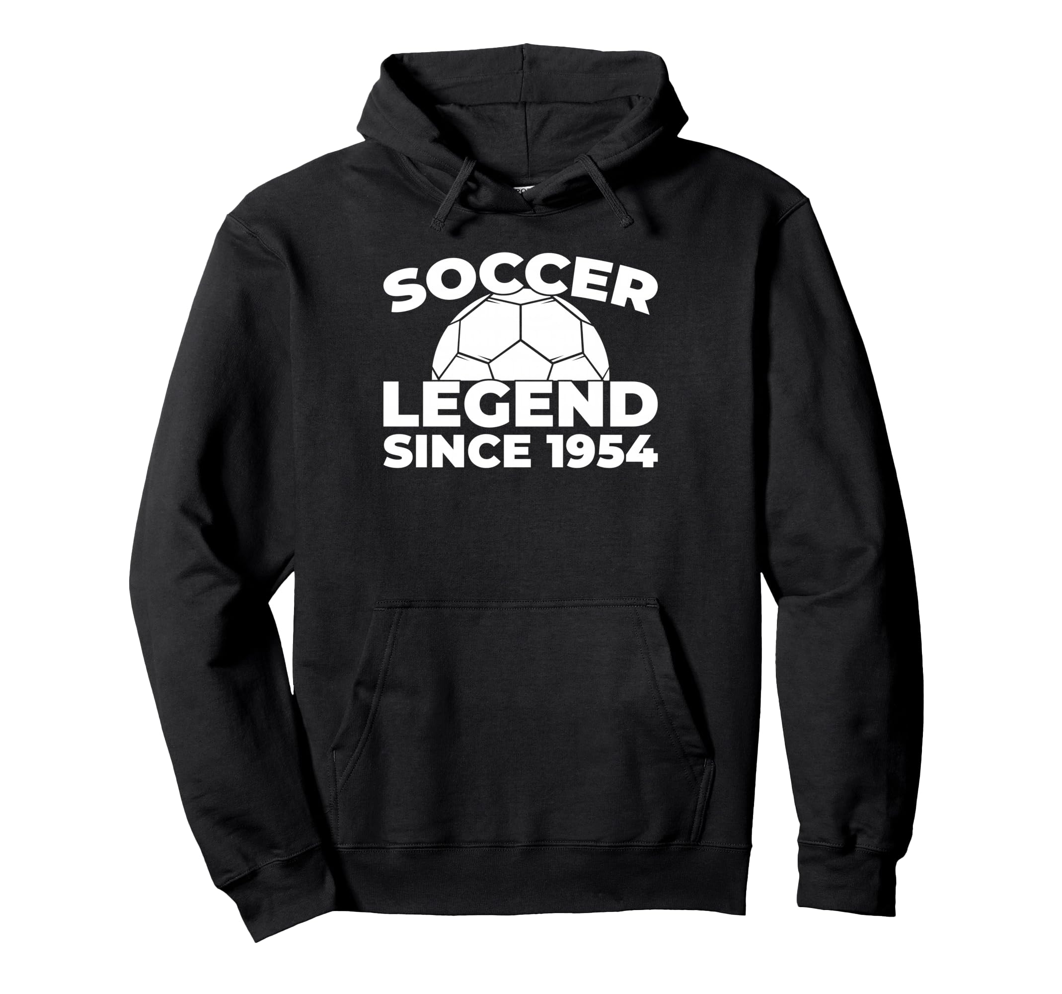 Born 1954 Player Sports Team Soccer Hoodie - Trendy Graphic for Adults - T-Shirt, Sweatshirt, Hoodie