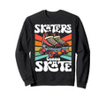 Roller Skating Skate 1970S Skaters Gonna Sweatshirt - Trendy Graphic Unisex - T-Shirt, Sweatshirt, Hoodie