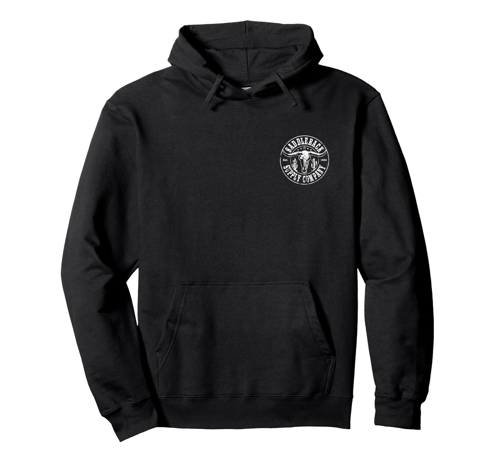 Saddleback Desert Skull Logo Hoodie - Casual Everyday Wear for Adults - T-Shirt, Sweatshirt, Hoodie