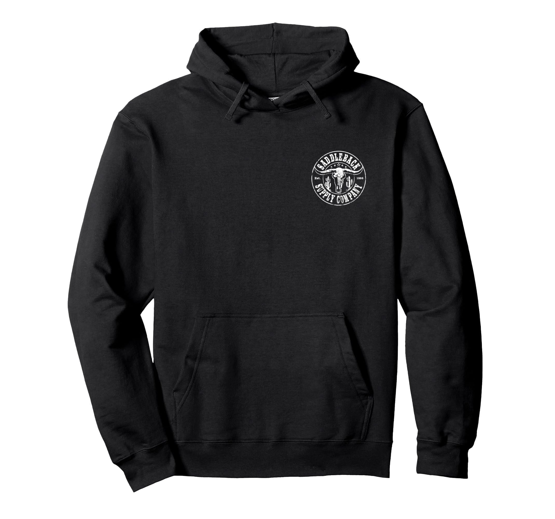 Saddleback Desert Skull Logo Hoodie - Casual Everyday Wear for Adults - T-Shirt, Sweatshirt, Hoodie