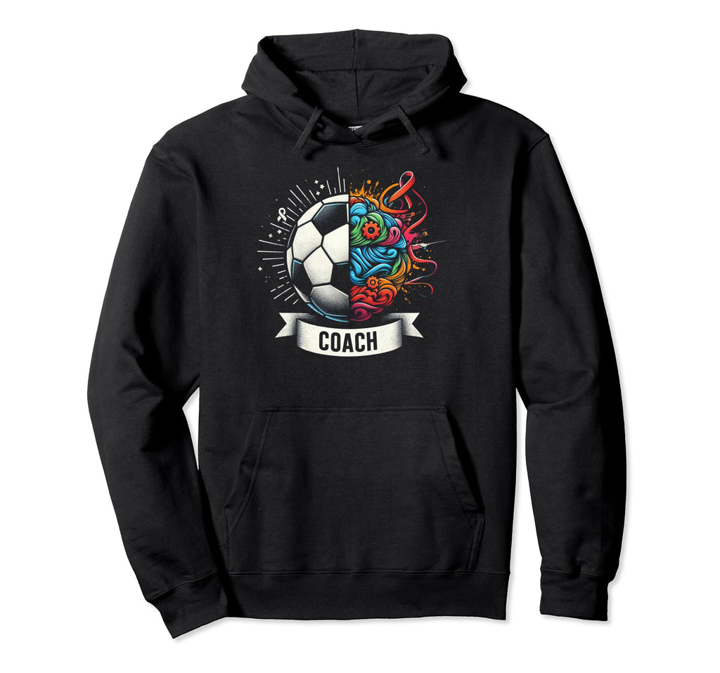 Soccer Coach Training Coaching Hoodie - Streetwear Style Men Women - T-Shirt, Sweatshirt, Hoodie