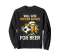 Coaching Soccer Dad Coach Soccer Coach Sweatshirt - Custom Art Print Unisex - T-Shirt, Sweatshirt, Hoodie