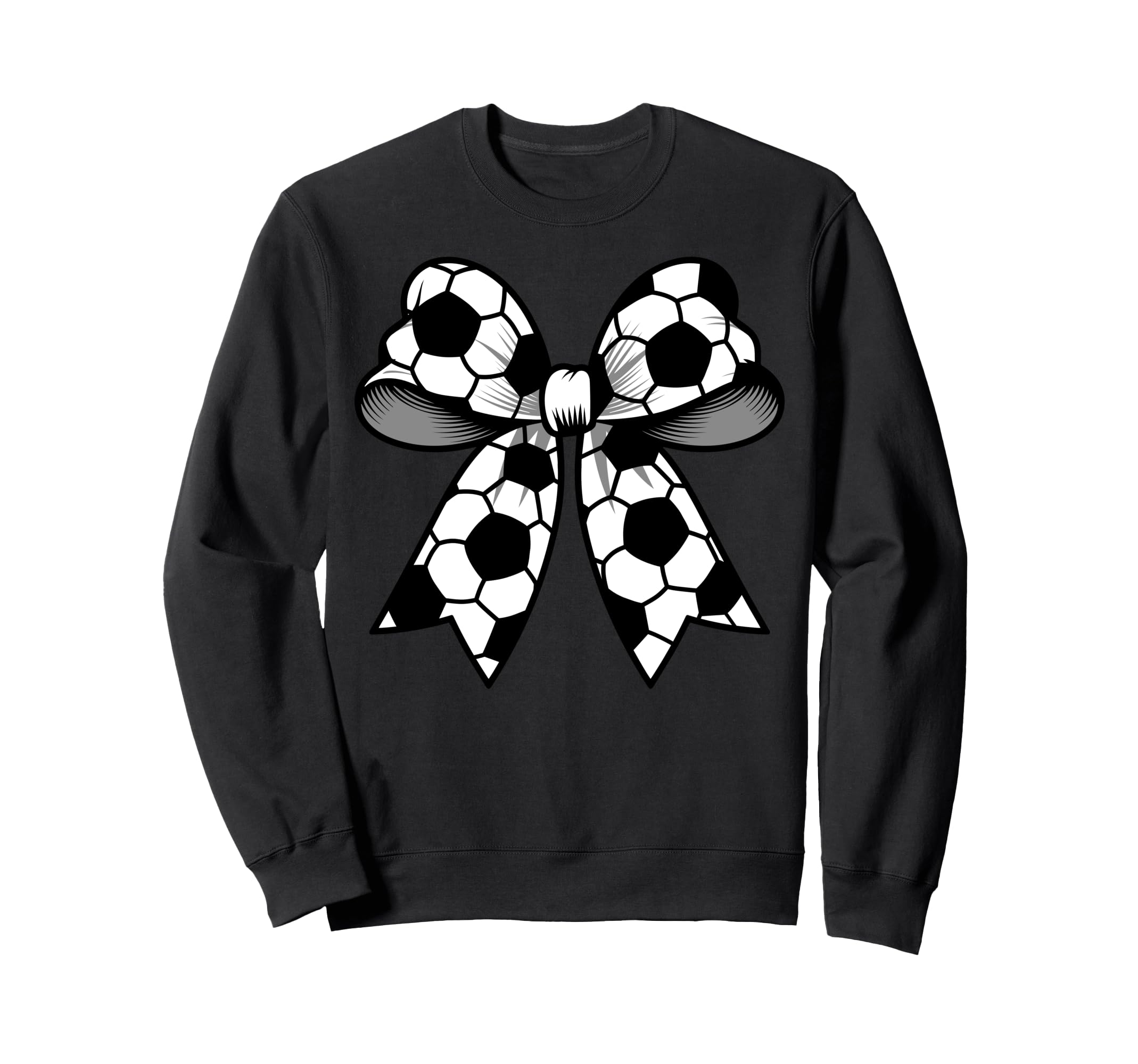 Soccer Coquette Bow Funny Soccer Sweatshirt - Aesthetic Graphic Men Women - T-Shirt, Sweatshirt, Hoodie