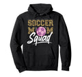 Soccer Mother Gameday Soccer Mom Squad Hoodie - Aesthetic Graphic Unisex - T-Shirt, Sweatshirt, Hoodie