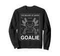 Biology Saves Axolotl Goalie Sweatshirt - Casual Everyday Wear Men Women - T-Shirt, Sweatshirt, Hoodie