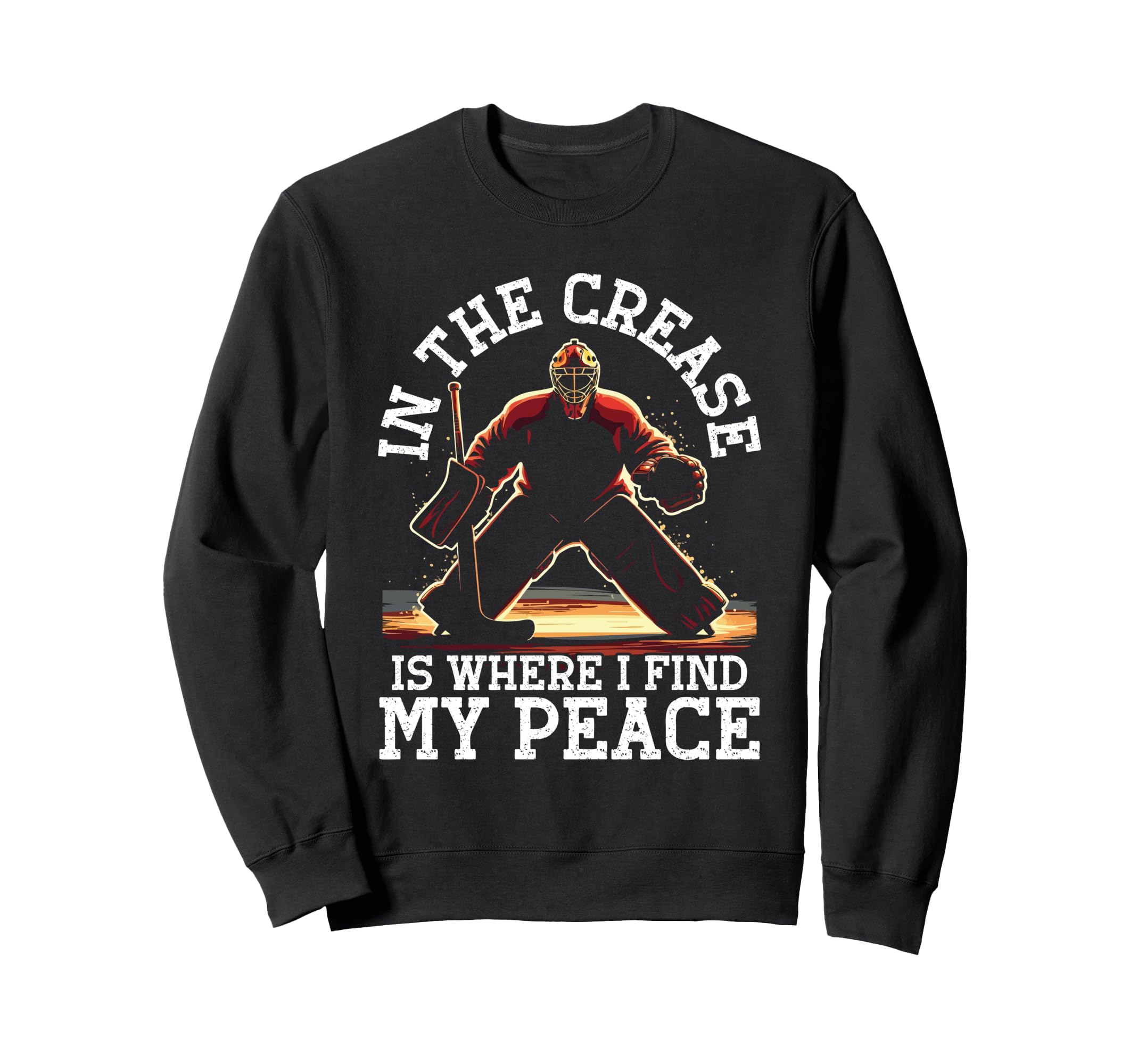 Crease Is Where I Find My Peace Ice Sweatshirt - Unique Graphic Unisex - T-Shirt, Sweatshirt, Hoodie