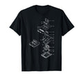 Gaming Diagram Video Game Console Chart T-Shirt - Custom Art Print Unisex - T-Shirt, Sweatshirt, Hoodie