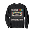 2006 Funny 20Th Birthday Cassette Sweatshirt - Aesthetic Graphic Unisex - T-Shirt, Sweatshirt, Hoodie