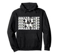 Womens Coquette Bow Ribbon Soccer Player Hoodie - Unique Graphic Men Women - T-Shirt, Sweatshirt, Hoodie