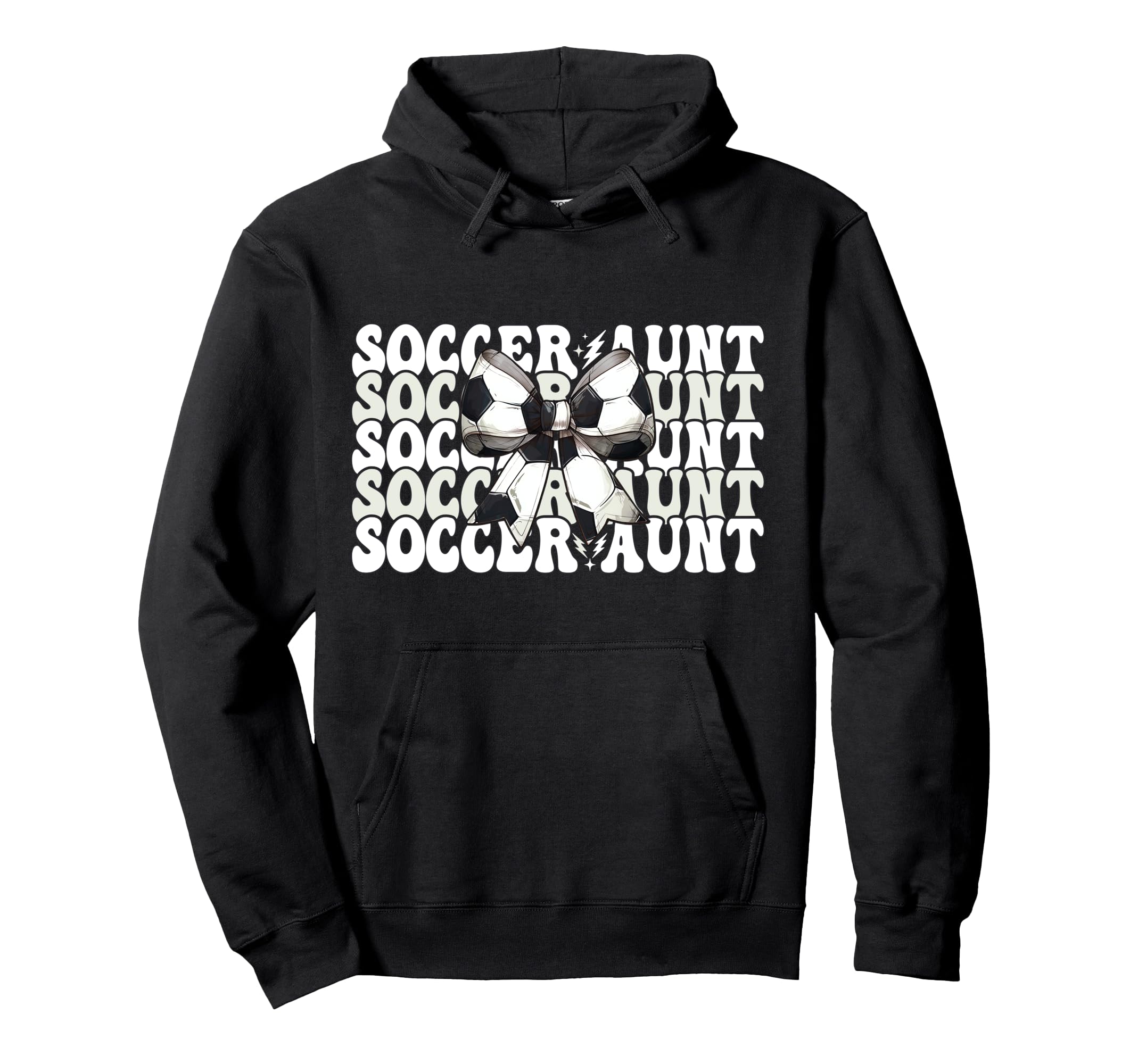 Womens Coquette Bow Ribbon Soccer Player Hoodie - Unique Graphic Men Women - T-Shirt, Sweatshirt, Hoodie