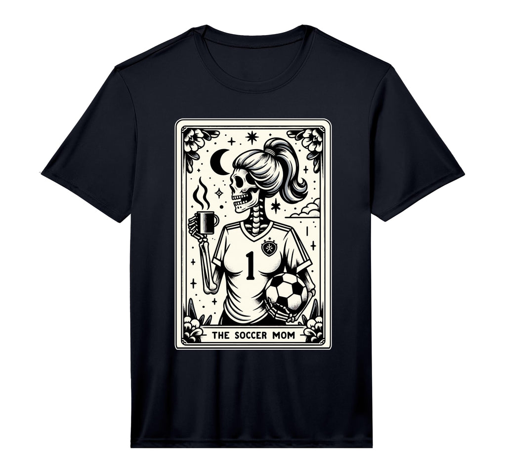 Tarot Card Soccer Mum Soccer Mom T-Shirt - Casual Everyday Wear Unisex - T-Shirt, Sweatshirt, Hoodie