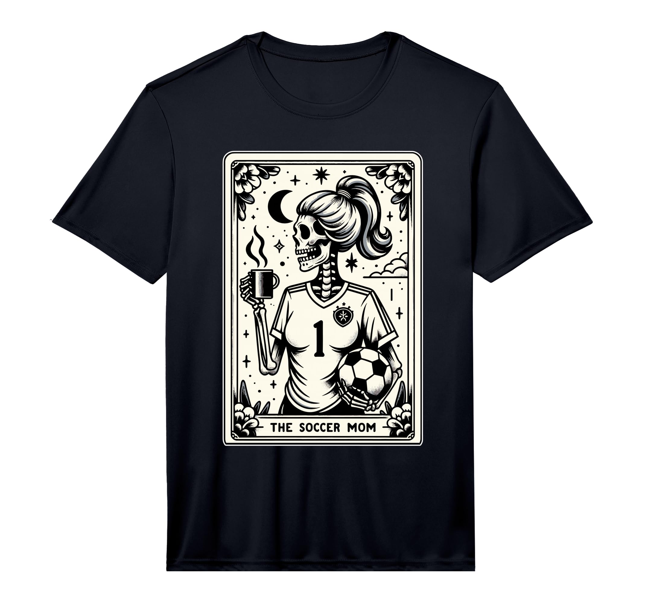 Tarot Card Soccer Mum Soccer Mom T-Shirt - Casual Everyday Wear Unisex - T-Shirt, Sweatshirt, Hoodie