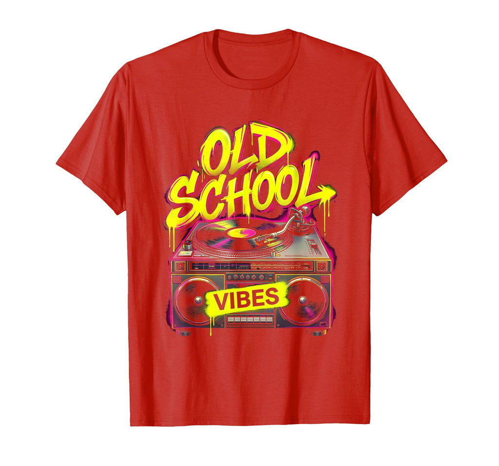 Old School Vibes Hip Hop T-Shirt - Casual Everyday Wear for Adults - T-Shirt, Sweatshirt, Hoodie