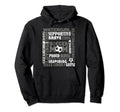 Soccer Mom Traits Best Words Describe Hoodie - Streetwear Style for Adults - T-Shirt, Sweatshirt, Hoodie