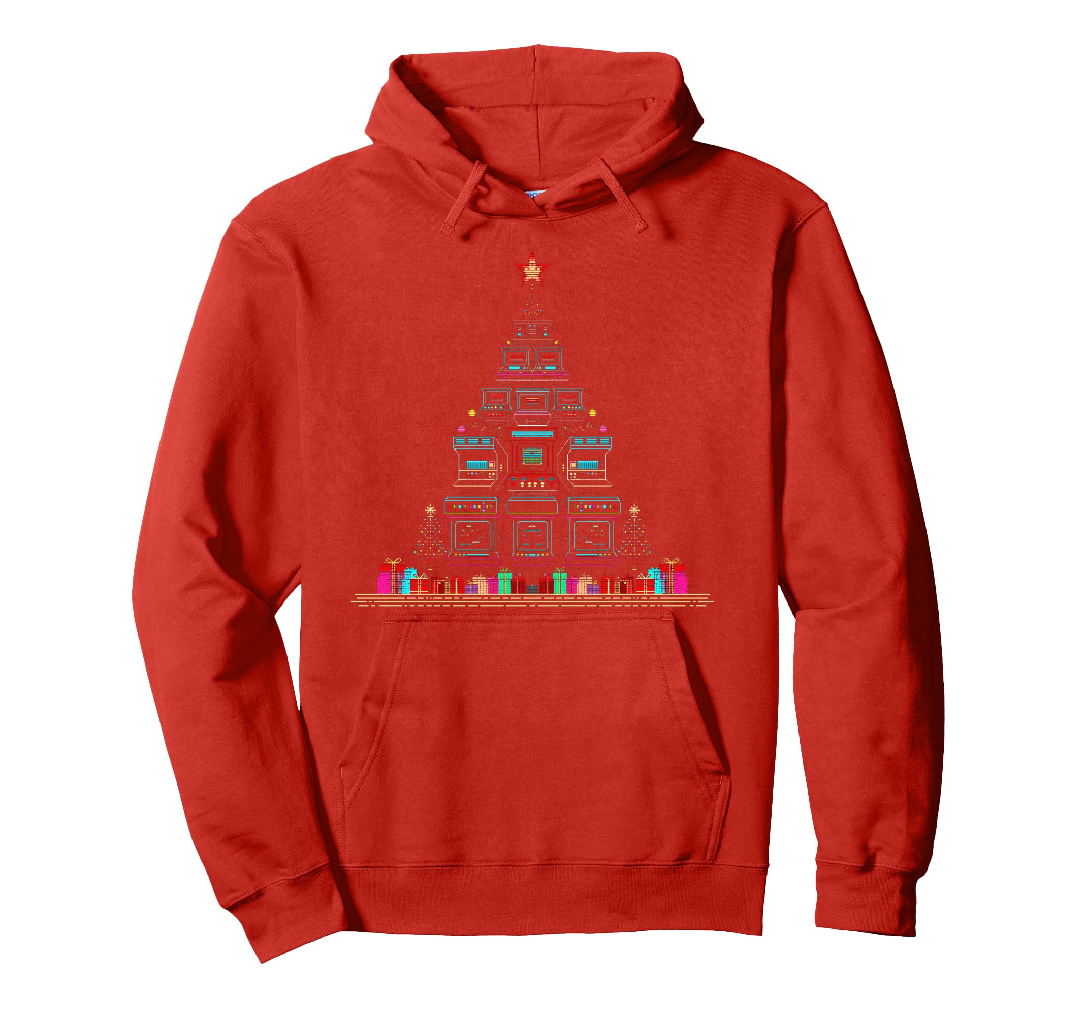 Arcade Games Gaming Tree Hoodie - Unique Graphic Unisex - T-Shirt, Sweatshirt, Hoodie