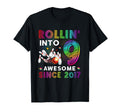 Rollin Into 9 Awesome 2017 Roller T-Shirt - Fun Novelty Design Men Women - T-Shirt, Sweatshirt, Hoodie