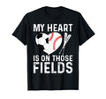 My Heart Is Those Fields Funny T-Shirt - Minimalist Print for Adults - T-Shirt, Sweatshirt, Hoodie