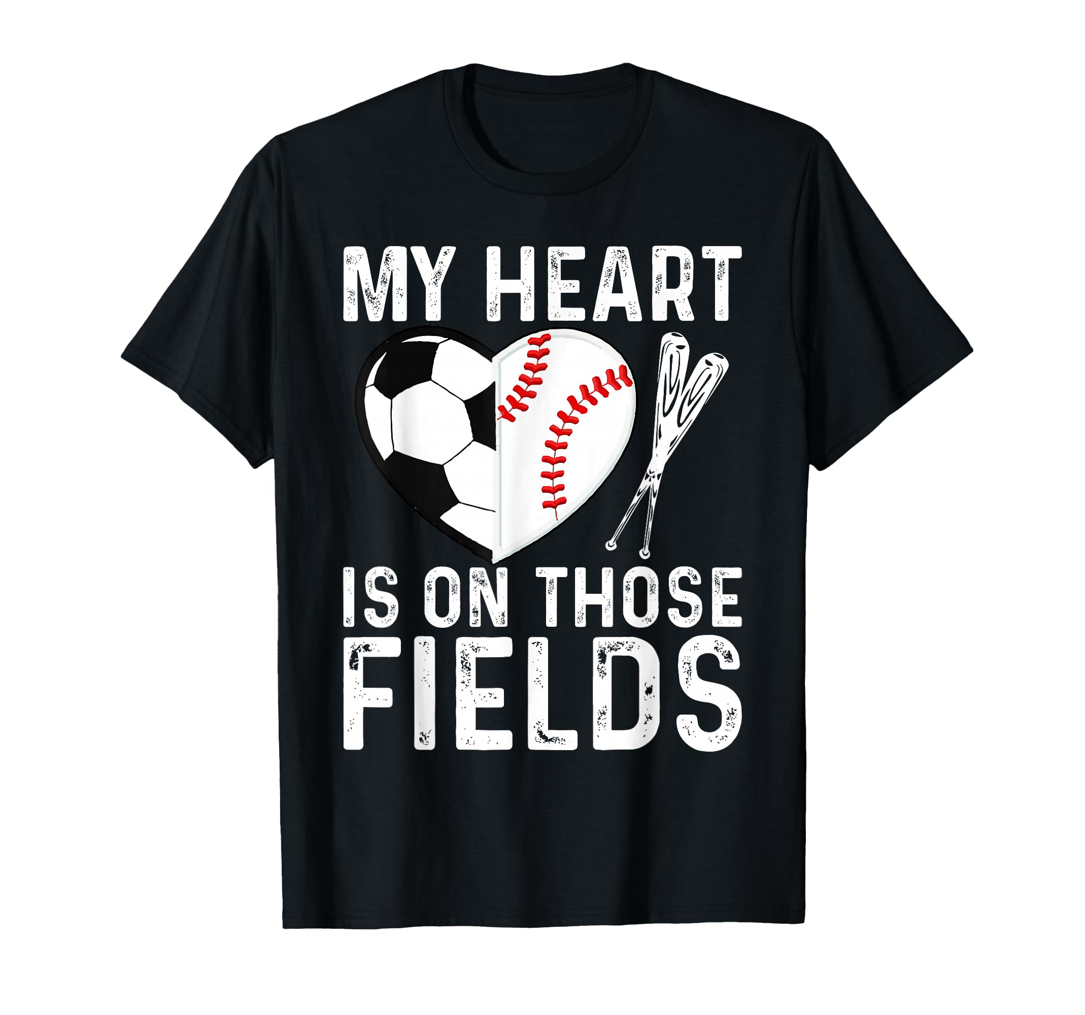 My Heart Is Those Fields Funny T-Shirt - Minimalist Print for Adults - T-Shirt, Sweatshirt, Hoodie