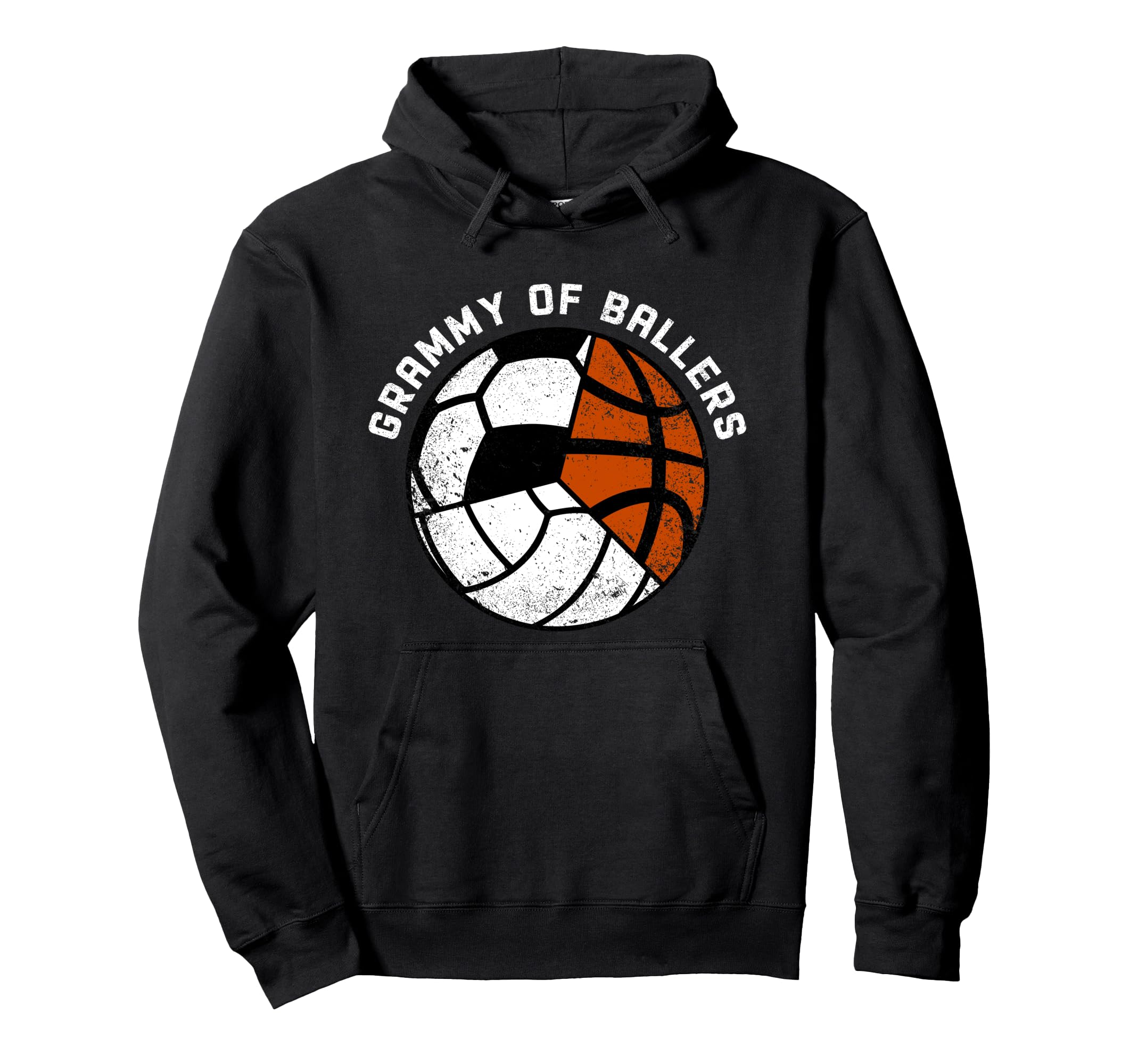 Grammy Ballers Funny Volleyball Soccer Hoodie - Trendy Graphic Unisex - T-Shirt, Sweatshirt, Hoodie