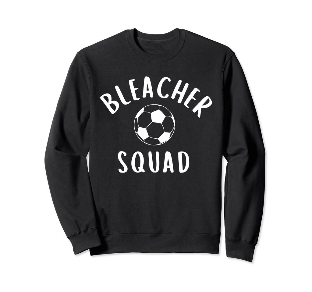 Bleacher Squad Soccer Mom Game Day Sweatshirt - Minimalist Print Men Women - T-Shirt, Sweatshirt, Hoodie