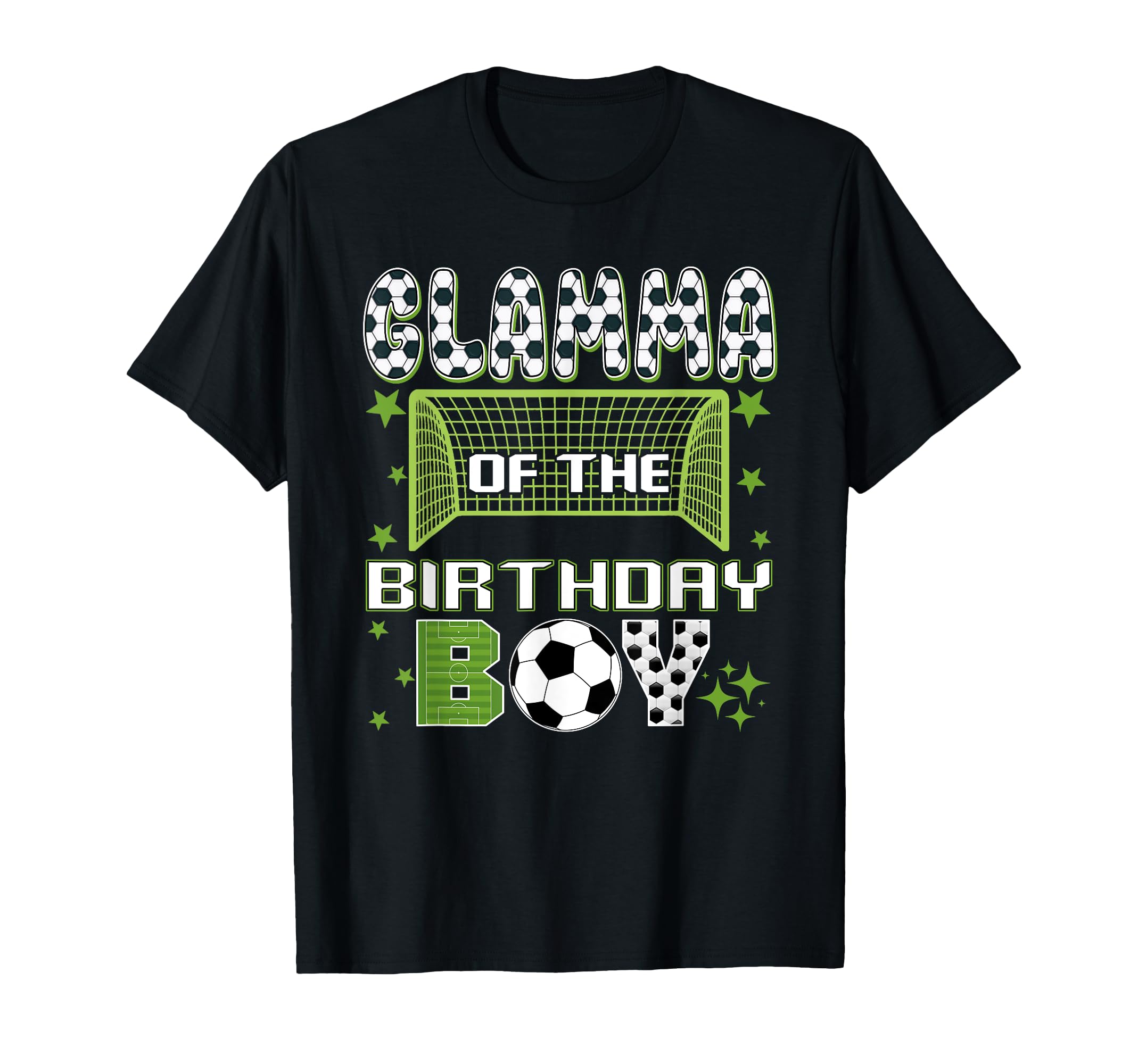 Glamma Birthday Soccer Group Family T-Shirt - Trendy Graphic for Adults - T-Shirt, Sweatshirt, Hoodie