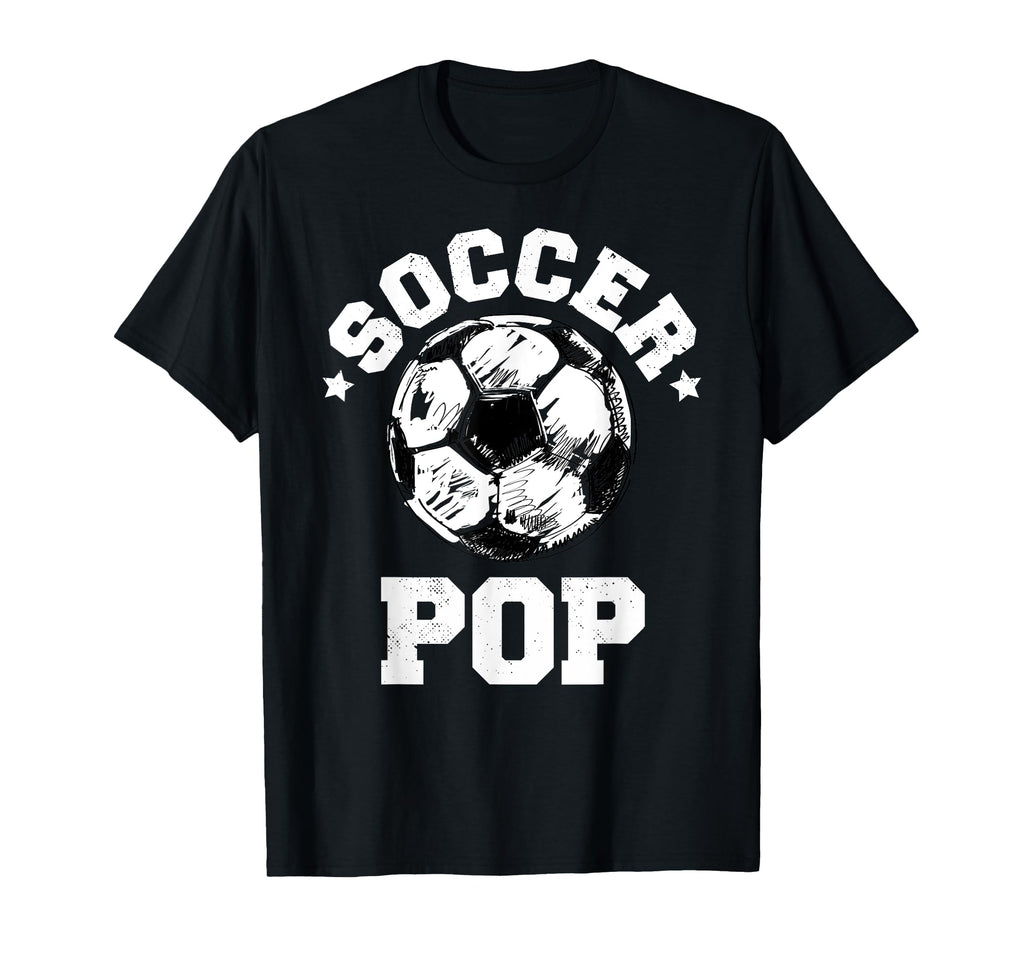 Soccer Pop Soccer Ball Distressed T-Shirt - Trendy Graphic for Adults - T-Shirt, Sweatshirt, Hoodie