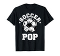 Soccer Pop Soccer Ball Distressed T-Shirt - Trendy Graphic for Adults - T-Shirt, Sweatshirt, Hoodie