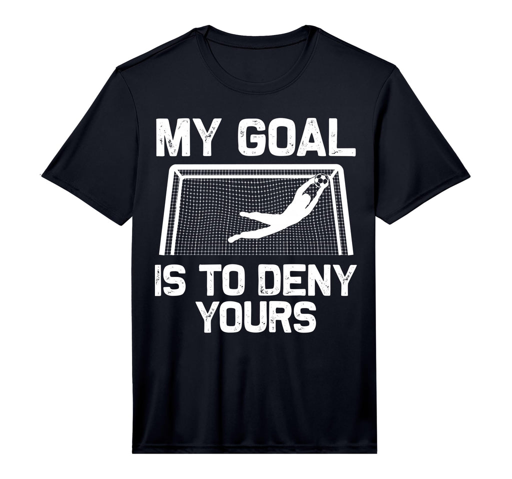 Soccer Goalie Art Gag Soccer T-Shirt - Fun Novelty Design for Adults - T-Shirt, Sweatshirt, Hoodie