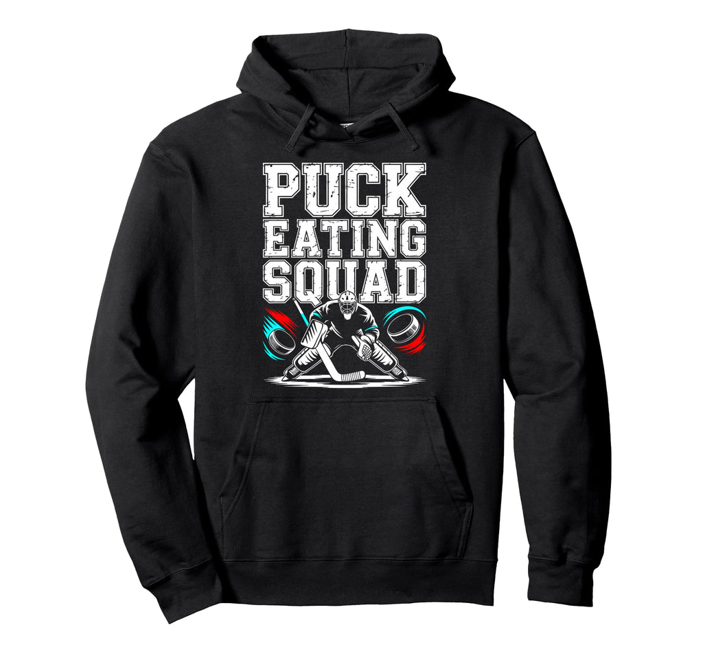Ice Hockey Goalkeeper Team Goalie Hoodie - Fun Novelty Design for Adults - T-Shirt, Sweatshirt, Hoodie