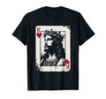 Jesus King Hearts Religious Card Game T-Shirt - Fun Novelty Design Unisex - T-Shirt, Sweatshirt, Hoodie