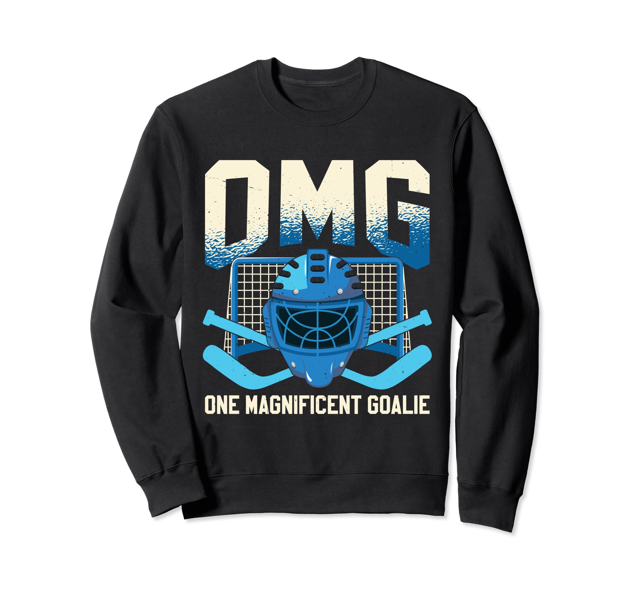Goalkeeper Ice Hockey Goalie Sweatshirt - Trendy Graphic Men Women - T-Shirt, Sweatshirt, Hoodie